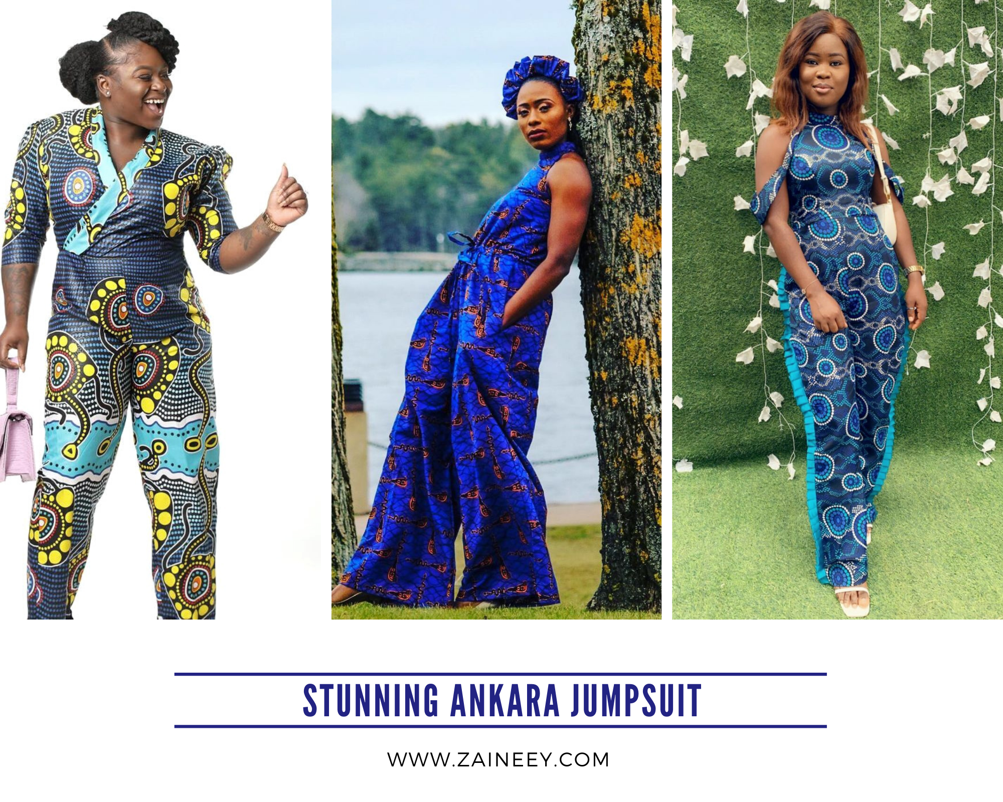 Beautiful and Stunning Ankara Jumpsuit styles for ladies 2021