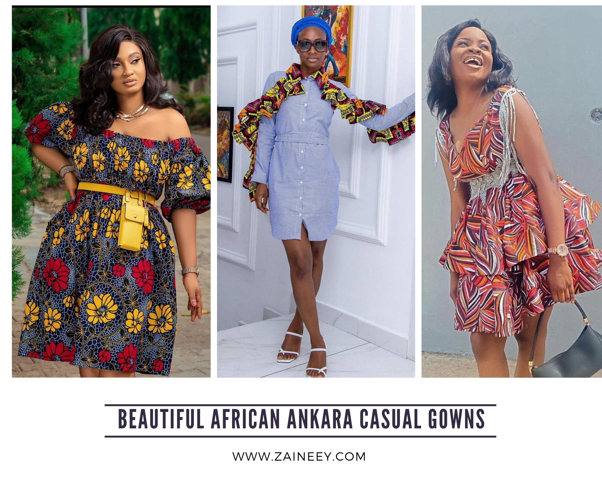 Beautiful African Ankara Casual gowns for women 2021