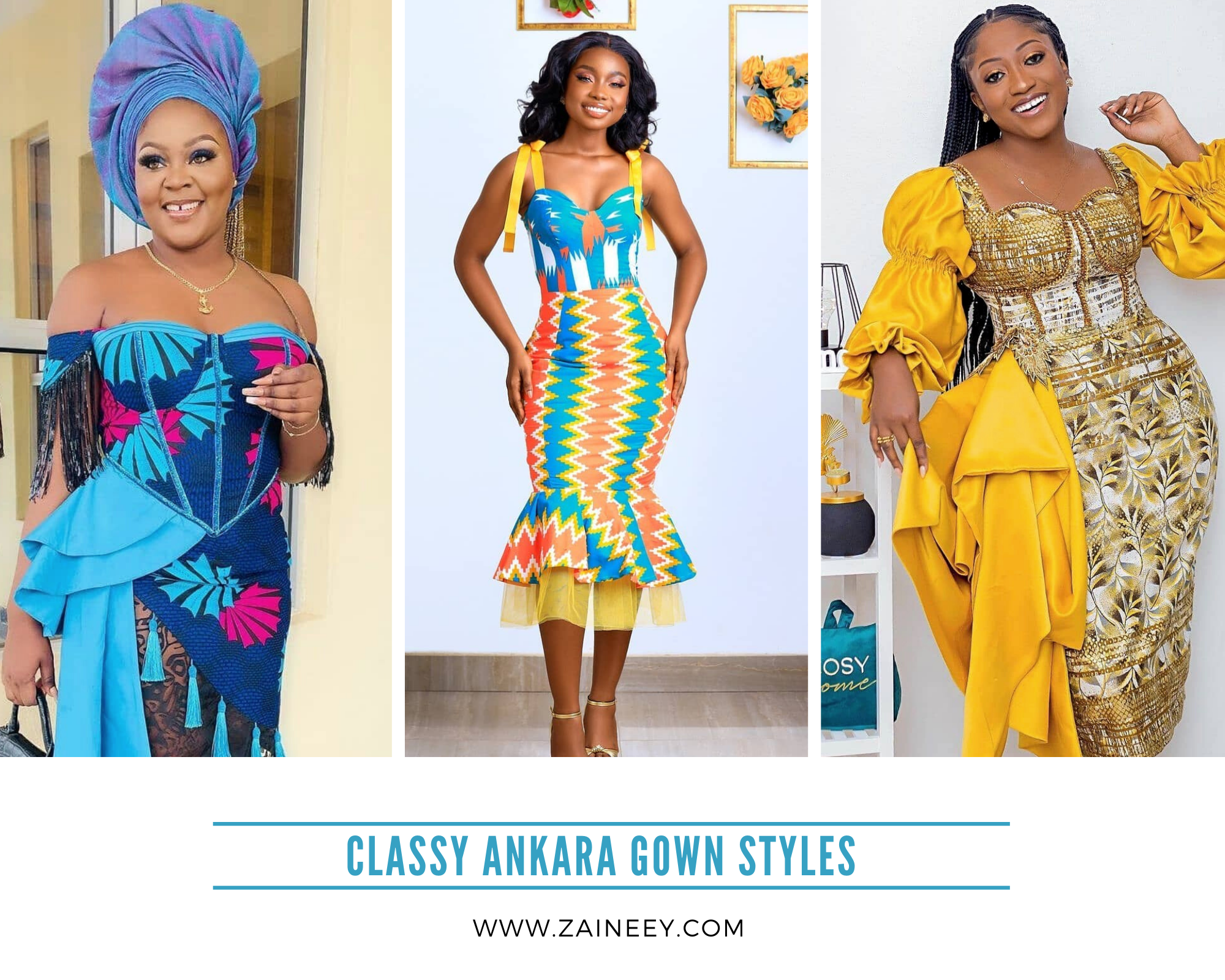 Eye-popping, Gorgeous, and Classy Ankara Gown Styles 2021
