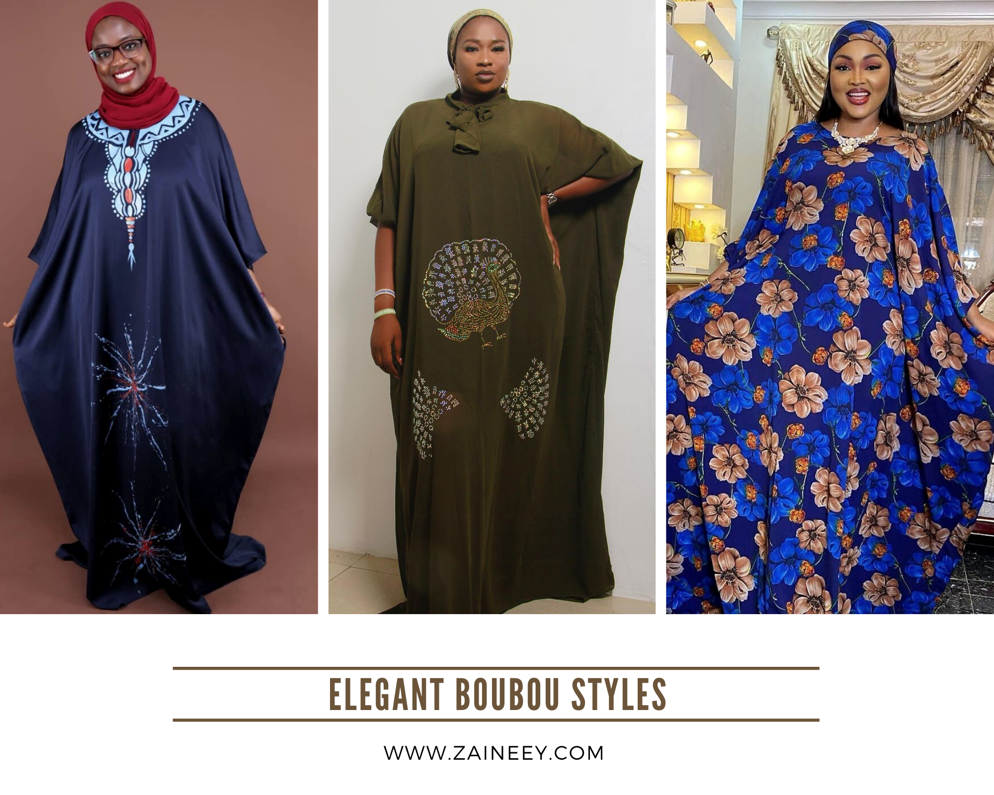 Look super Adorable in these elegant Boubou styles with the right accessories