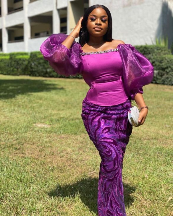 Look Super Adorable in these Elegant Aso-Ebi Outfits with the right ...