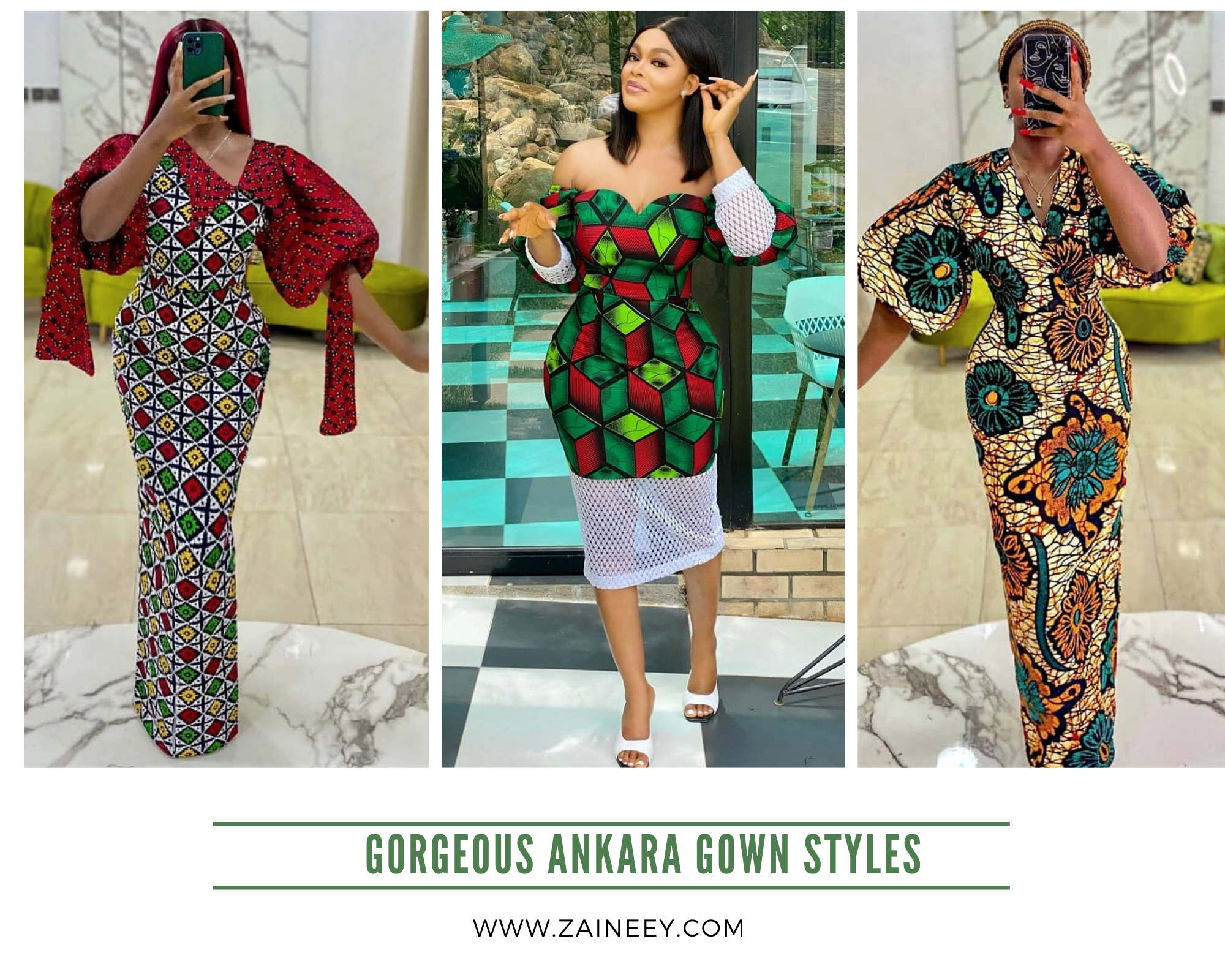 Latest, Stunning and Gorgeous Ankara Gown Styles