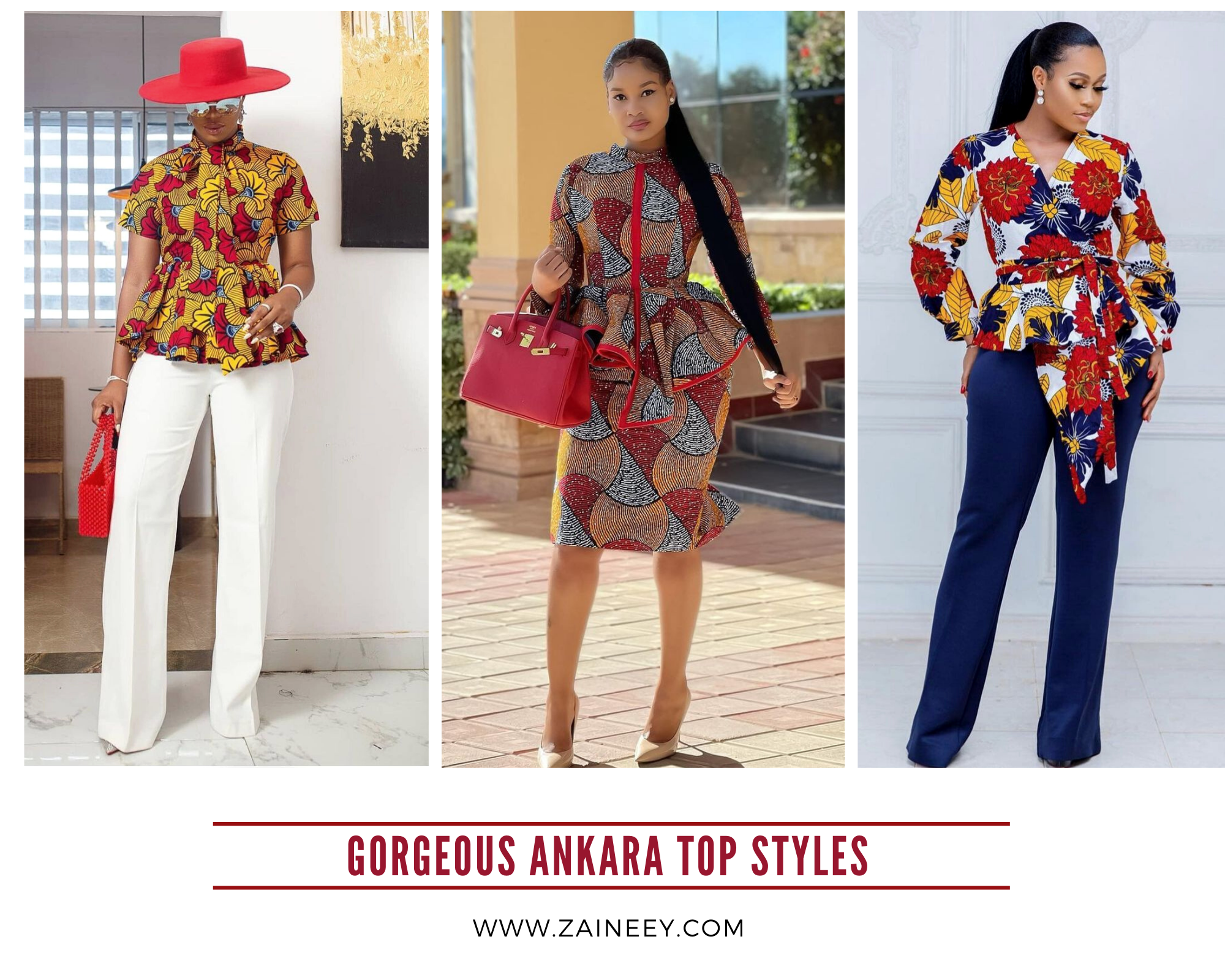 Unique and Gorgeous Ankara Top Styles for You