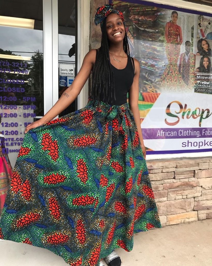 Coolest Ways to Rock your Ankara Skirts 2021