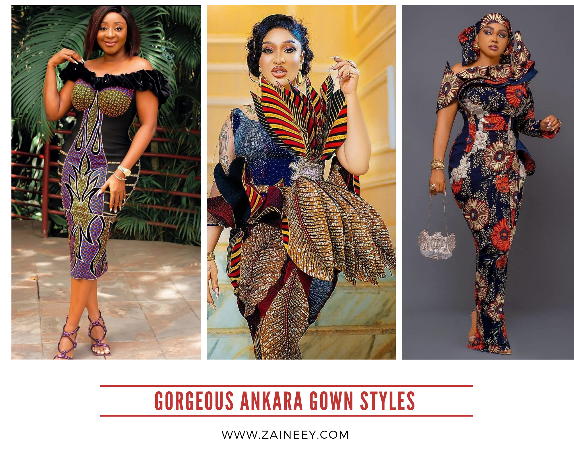 ankara gown styles
