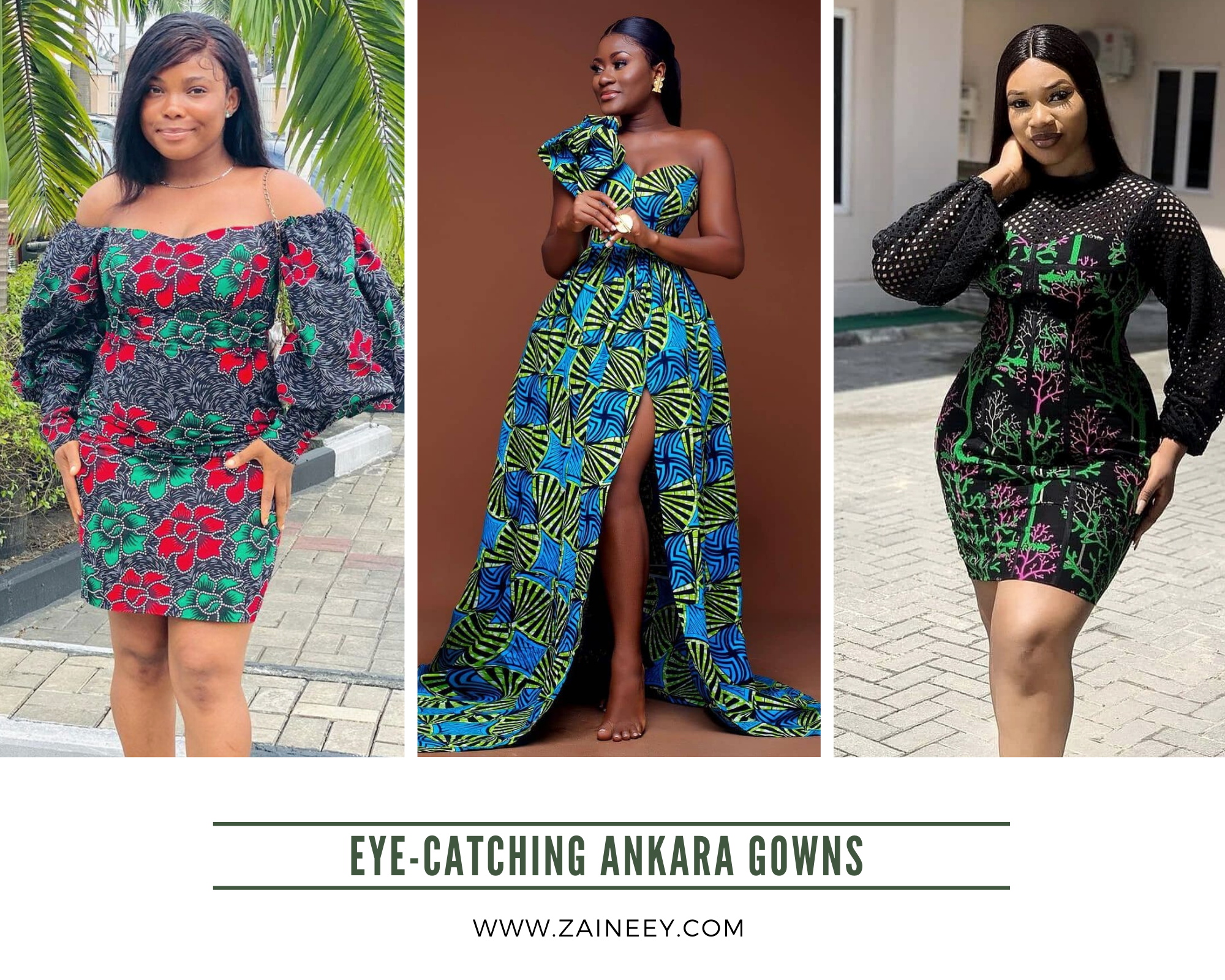 Most Fabulous eye-catching Ankara Gowns for beautiful Ladies