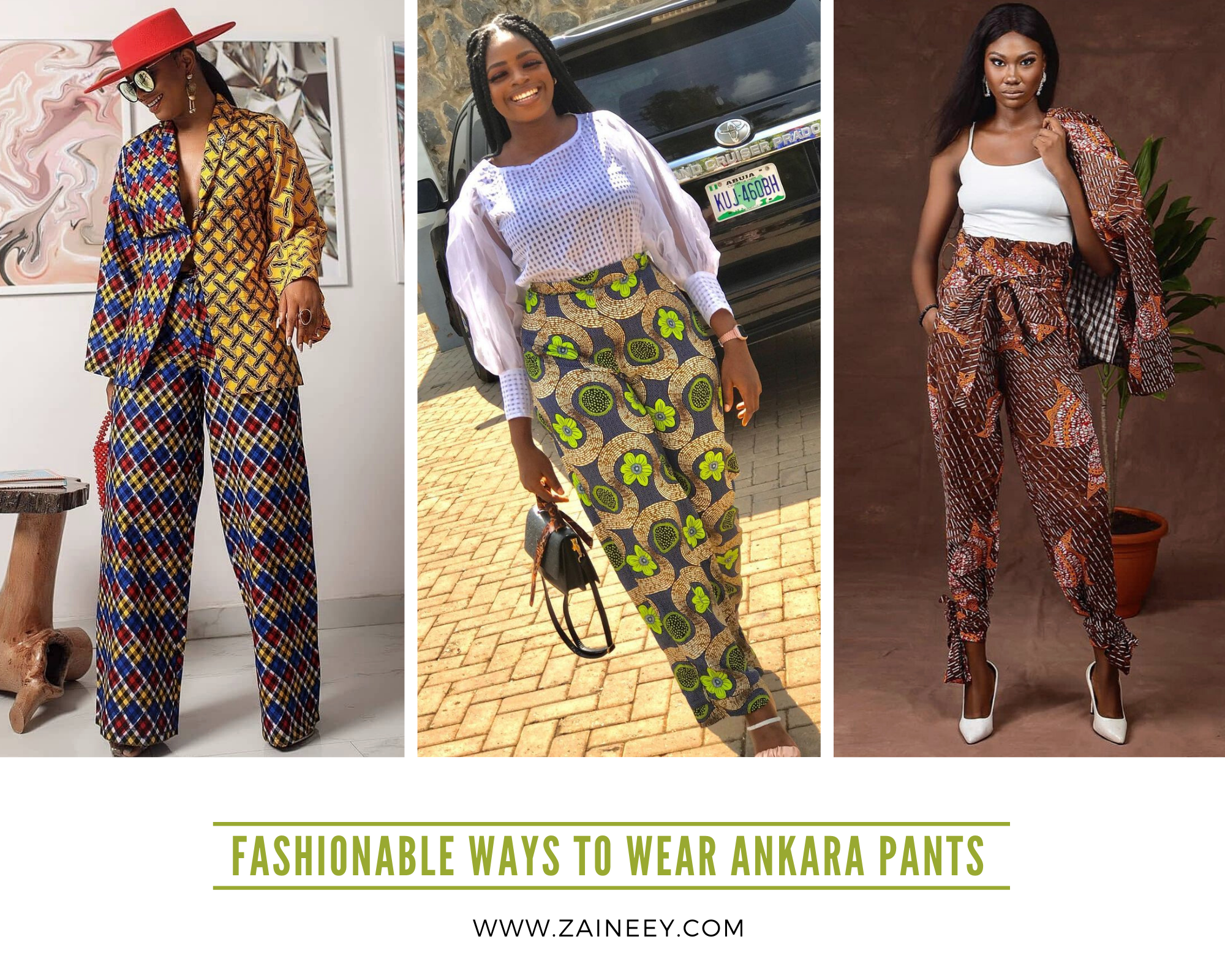 Fashionable Ways to Wear Ankara Pants for Ladies