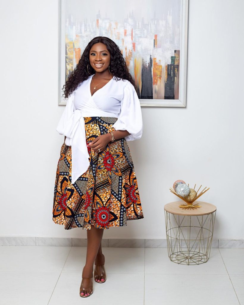 Attractive and Exclusive Ankara Skirts for Fashionistas 2021