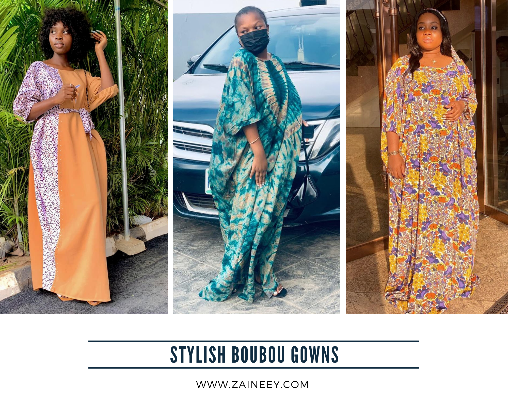 Stunning and Stylish Boubou Gowns for Chic and Classy Looks