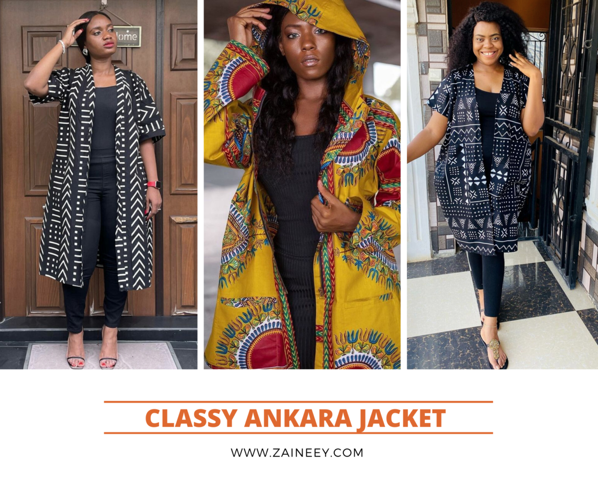 Chic and Classy Ankara Jacket Styles for you | Zaineey's Blog