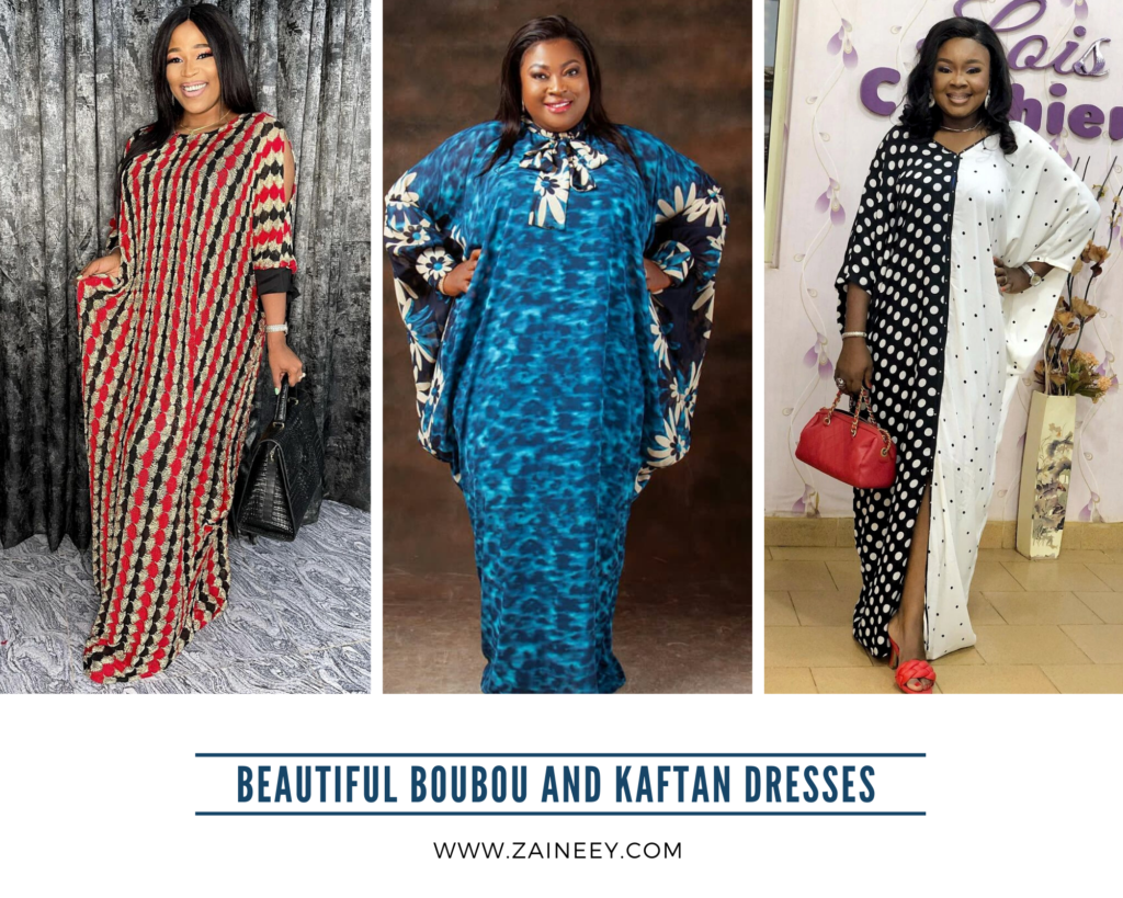 Simple and Beautiful Boubou and Kaftan Dresses 2023 | Zaineey's Blog