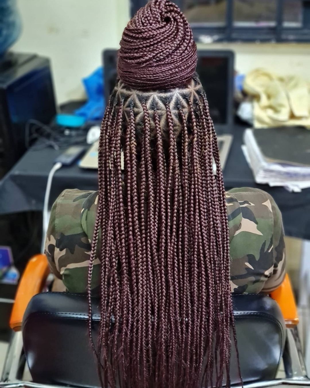 box braids styles