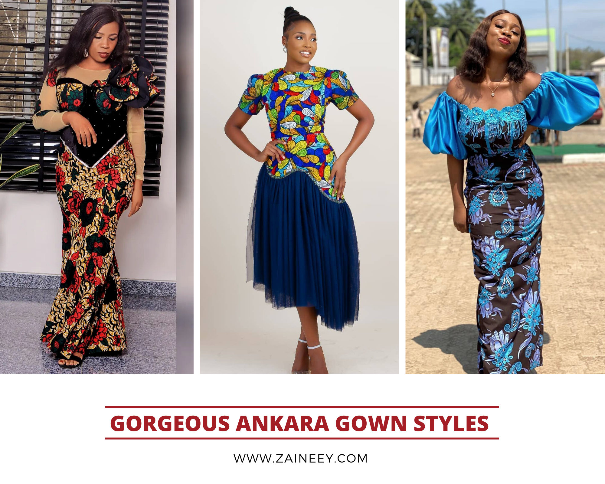 Latest and Gorgeous Ankara Gown Styles | Zaineey's Blog