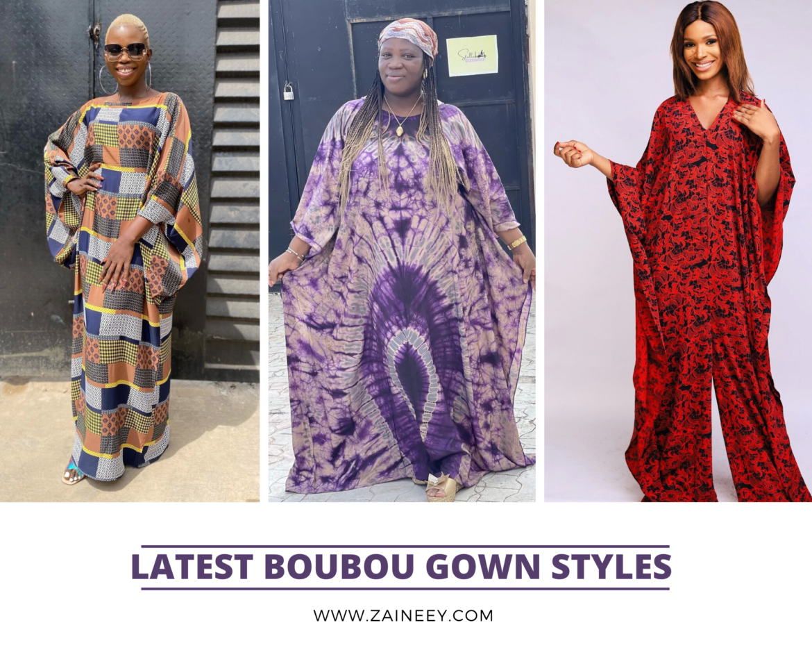 Latest Boubou Gown Styles For Ladies | Zaineey's Blog