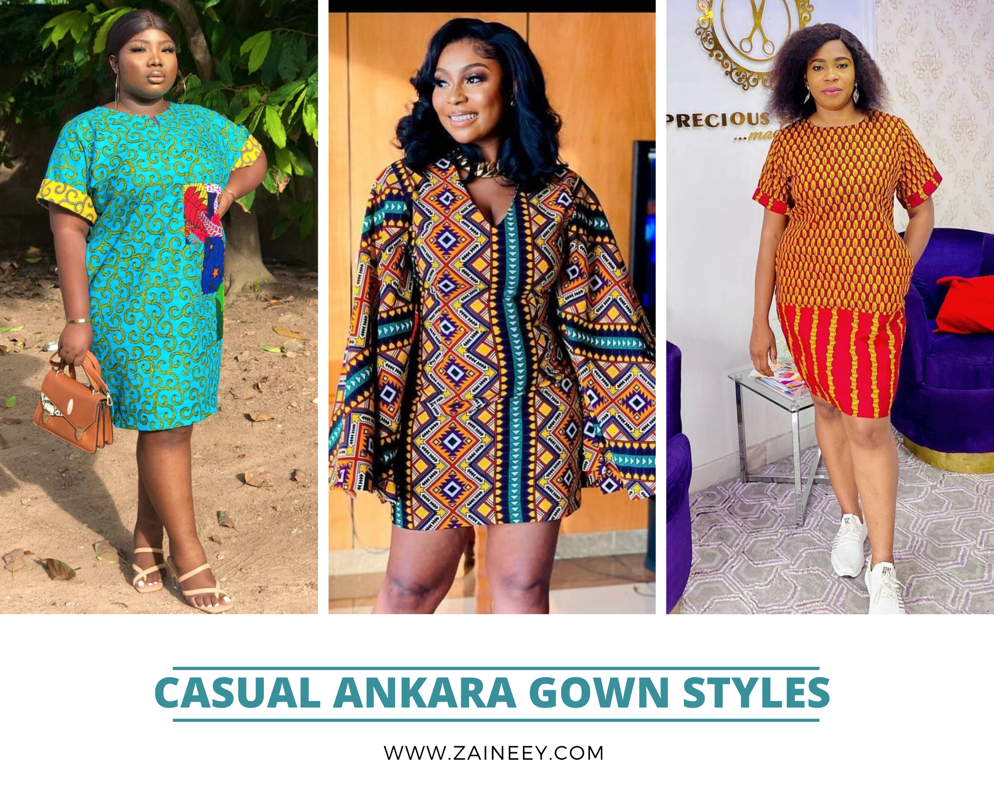Casual Ankara Gown Styles To Rock In 2022 | Zaineey's Blog