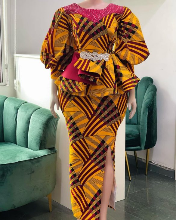 Latest Ankara Skirt and Blouse Styles 2023 African/ Nigerian ...