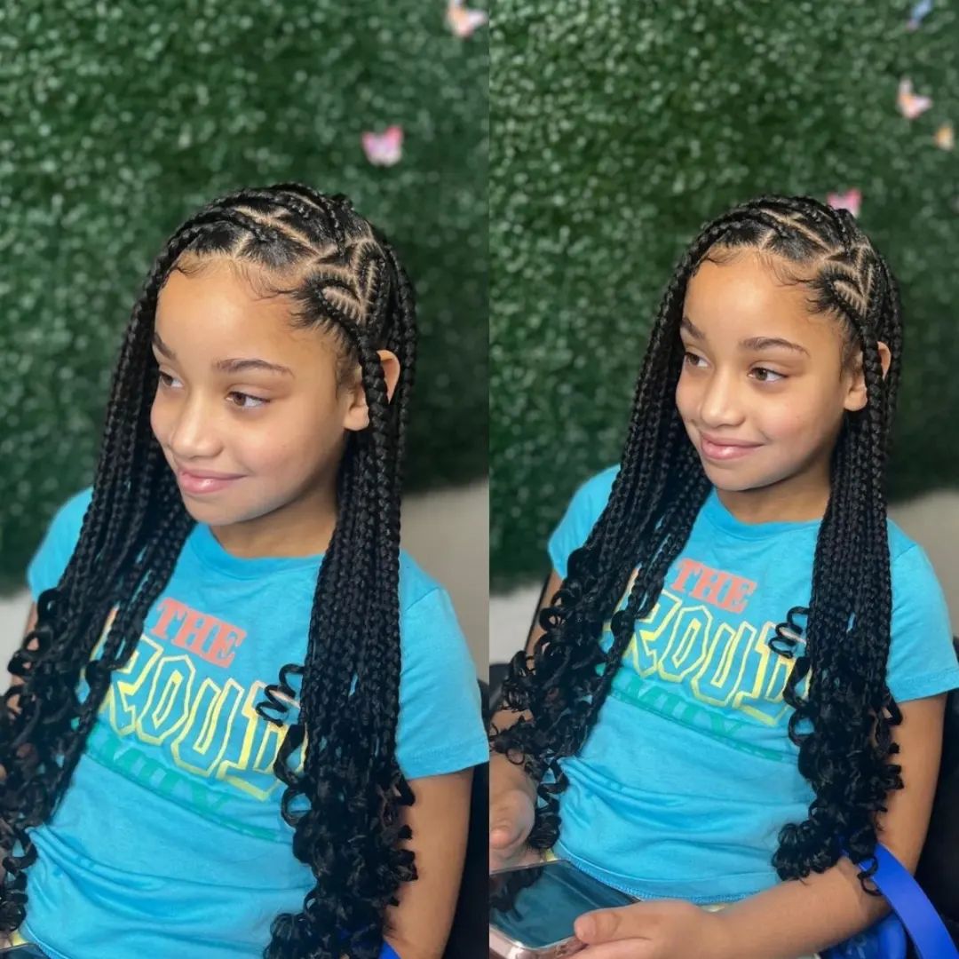 Cute Latest Kids Braid Styles for This Season | Zaineey's Blog