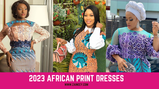 2023 african print dresses 1