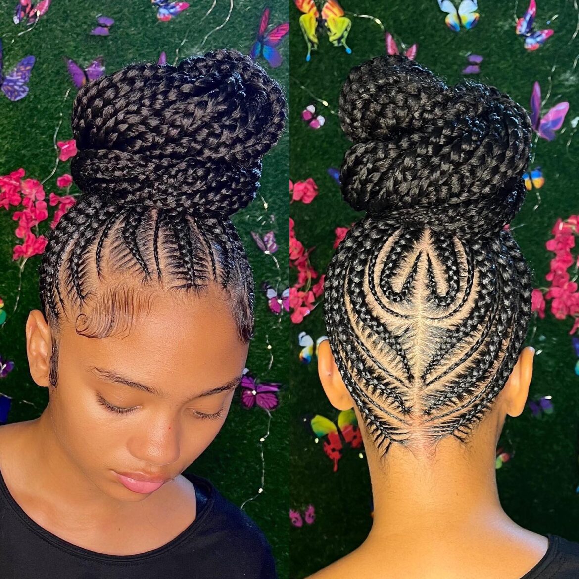 21 Stitch Braids Ponytail Ideas For Cute New Looks 2023 | Zaineey's Blog