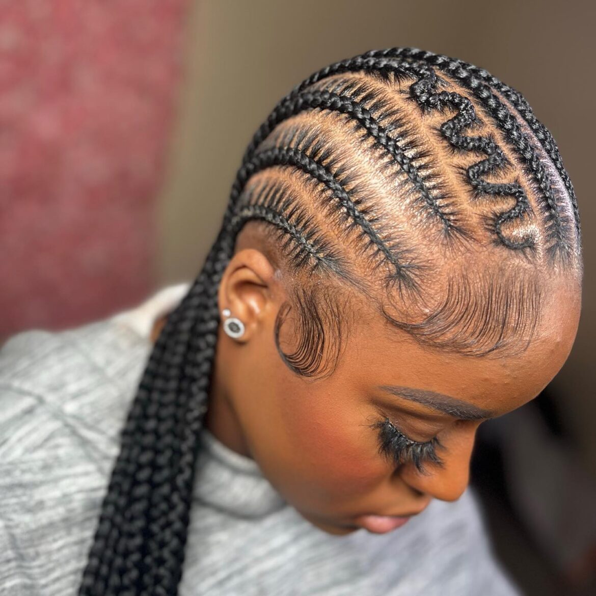 30 Best Straight Back Braids To Copy Now (2023) | Zaineey's Blog