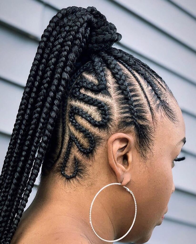 Pictures of Ghana Braids styles