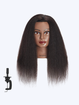 Traininghead 100% Real Hair Mannequin Head