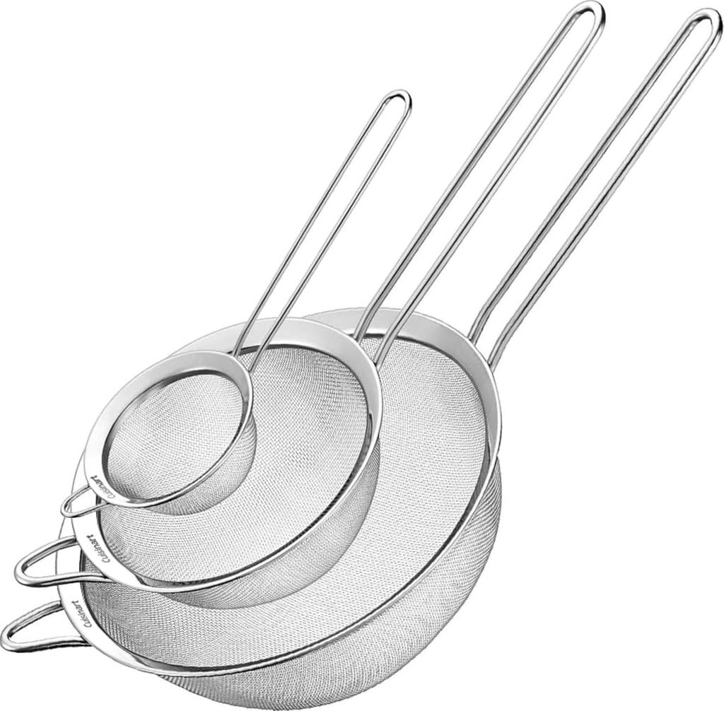Cuisinart mesh strainer set for cooking and baking