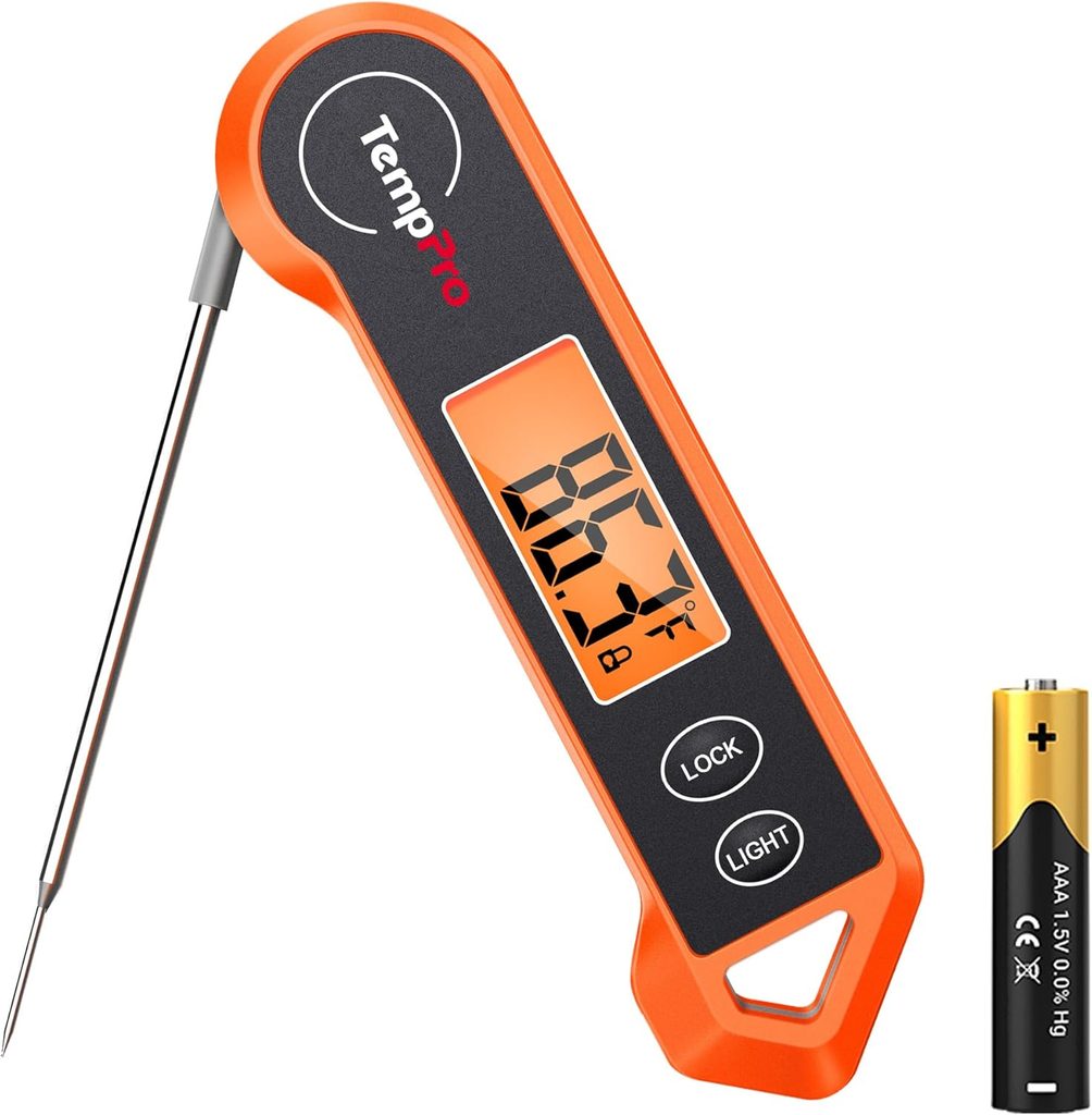 ThermoPro digital meat thermometer for checking food temperature